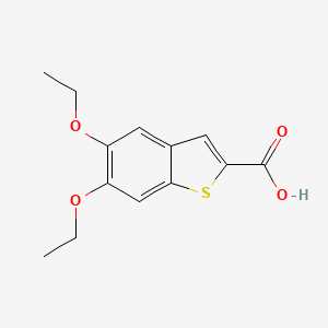 molecular formula C13H14O4S B1682333 Tibenelast CAS No. 97852-72-7
