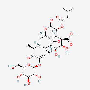 molecular formula C32H44O16 B1682344 Yadanzioside A CAS No. 95258-15-4