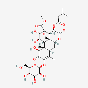 molecular formula C32H44O17 B1682345 Yadanzioside B CAS No. 95258-18-7