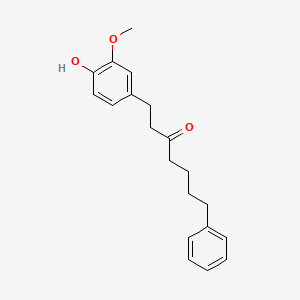 molecular formula C20H24O3 B1682352 Yakuchinone-A CAS No. 78954-23-1