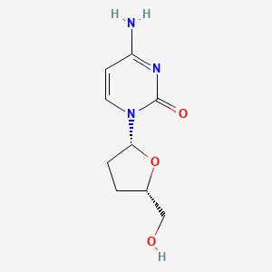 molecular formula C9H13N3O3 B1682364 Zalcitabine CAS No. 7481-89-2