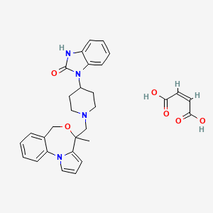 molecular formula C30H32N4O6 B1682365 Zaldaride maleate CAS No. 109826-27-9