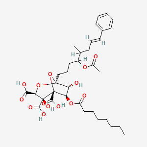 B1682372 Zaragozic acid D CAS No. 155179-14-9