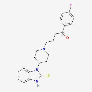 molecular formula C22H24FN3OS B1682379 Timiperone CAS No. 57648-21-2