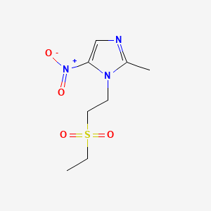 molecular formula C8H13N3O4S B1682380 Tinidazole CAS No. 19387-91-8
