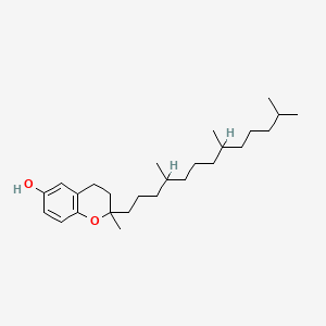 molecular formula C26H44O2 B1682388 2-Methyl-2-phytyl-6-chromanol CAS No. 119-98-2