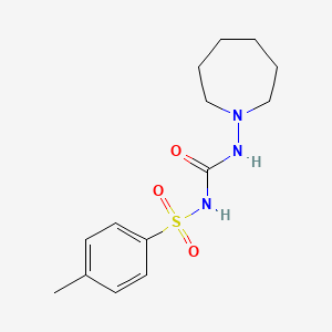 molecular formula C14H21N3O3S B1682395 Tolazamide CAS No. 1156-19-0