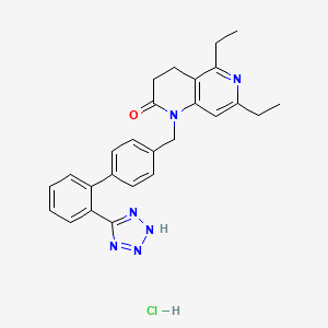 molecular formula C26H27ClN6O B1682414 ZD 7155 hydrochloride CAS No. 151801-76-2