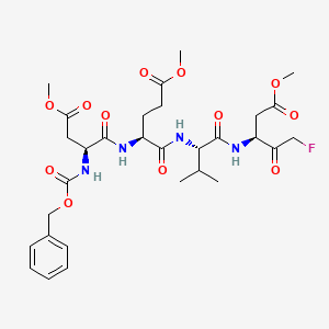 molecular formula C30H41FN4O12 B1682417 Z-Devd-fmk CAS No. 210344-95-9