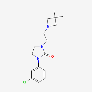 molecular formula C16H22ClN3O B1682424 Zetidoline CAS No. 51940-78-4