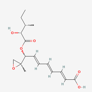 molecular formula C17H24O6 B1682435 Toxin IIc (Alternariaalternata) CAS No. 104420-17-9