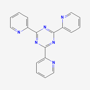molecular formula C18H12N6 B1682449 2,4,6-Tris(2-pyridyl)-s-triazine CAS No. 3682-35-7