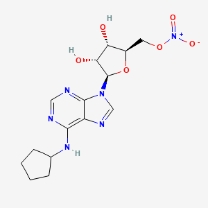 molecular formula C15H20N6O6 B1682450 Trabodenoson CAS No. 871108-05-3