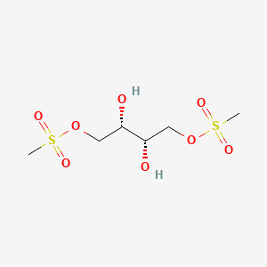 molecular formula C6H14O8S2 B1682457 Treosulphan CAS No. 299-75-2