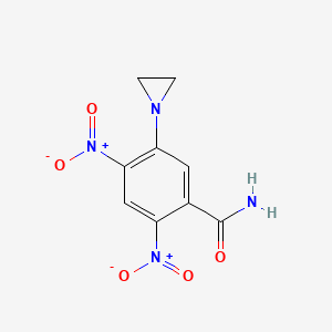 molecular formula C9H8N4O5 B1682458 Tretazicar CAS No. 21919-05-1