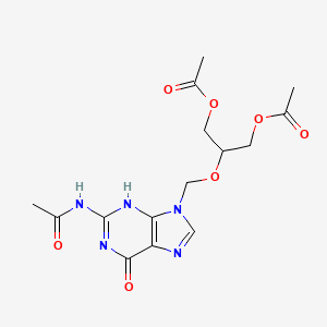 molecular formula C15H19N5O7 B1682459 Triacetylganciclovir CAS No. 86357-14-4