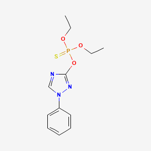 molecular formula C12H16N3O3PS B1682461 Triazophos CAS No. 24017-47-8