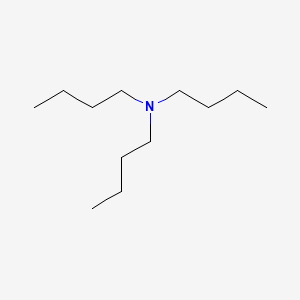 molecular formula (CH3CH2CH2CH2)3N<br>C12H27N B1682462 Tributylamine CAS No. 102-82-9