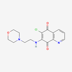 molecular formula C15H16ClN3O3 B1682467 NSC 663284 CAS No. 383907-43-5