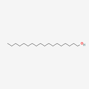 molecular formula C18H38O<br>CH3(CH2)17OH<br>C18H38O B1682479 Octadecanol CAS No. 112-92-5