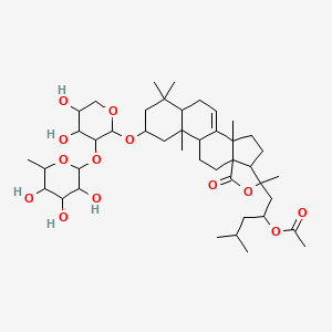 molecular formula C43H69O14 B1682484 Stichoposide CAS No. 37341-37-0