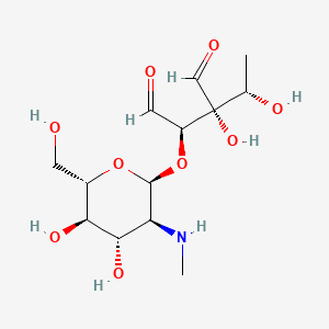 molecular formula C13H23NO9 B1682495 Streptobiosamine CAS No. 126-05-6