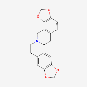 molecular formula C19H17NO4 B1682497 (-)-Stylopine CAS No. 7461-02-1