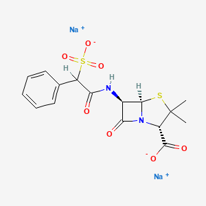 molecular formula C16H18N2NaO7S2 B1682502 CID 156592303 CAS No. 28002-18-8