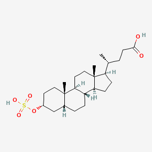 molecular formula C24H40O6S B1682515 Sulfolithocholic acid CAS No. 34669-57-3