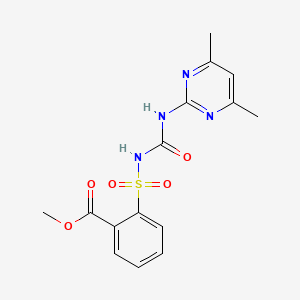 B1682517 Sulfometuron-methyl CAS No. 74222-97-2