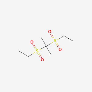 molecular formula C7H16O4S2 B1682520 Sulfonmethane CAS No. 115-24-2