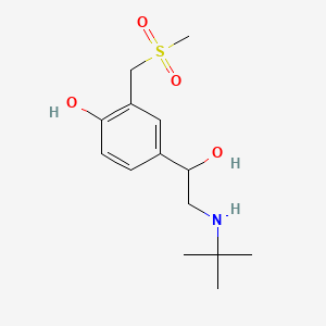 molecular formula C14H23NO4S B1682521 Sulfonterol CAS No. 42461-79-0