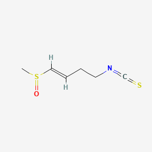molecular formula C6H9NOS2 B1682523 Sulforaphene CAS No. 592-95-0