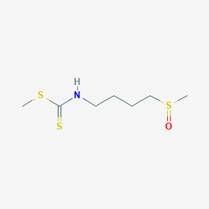 molecular formula C7H15NOS3 B1682524 Sulforamate CAS No. 187612-30-2