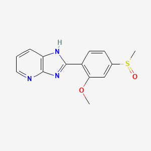 molecular formula C14H13N3O2S B1682527 Sulmazole CAS No. 73384-60-8