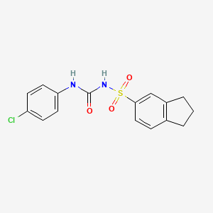 molecular formula C16H15ClN2O3S B1682529 Sulofenur CAS No. 10311-27-8