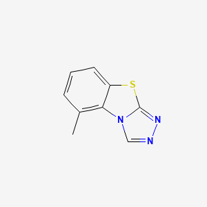 molecular formula C9H7N3S B1682534 Tricyclazole CAS No. 41814-78-2