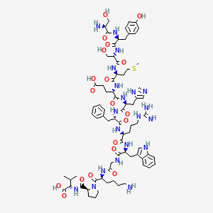 molecular formula C75H106N20O19S B1682535 ACTH (1-13) CAS No. 22006-64-0