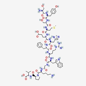 molecular formula C75H106N20O19S B1682535 Tridecactide CAS No. 22006-64-0