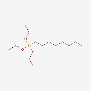 molecular formula C14H32O3Si B1682538 Octyltriethoxysilane CAS No. 2943-75-1