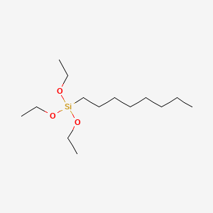 molecular formula C14H32O3Si B1682538 Triethoxy(octyl)silane CAS No. 2943-75-1
