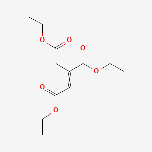 molecular formula C12H18O6 B1682539 Triethyl 1-propene-1,2,3-tricarboxylate CAS No. 5349-99-5