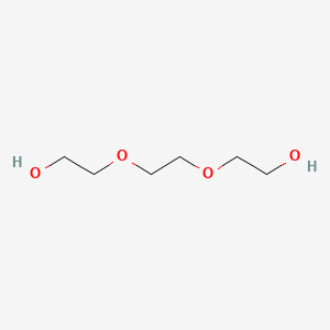 molecular formula C6H14O4<br>HOCH2(CH2CH2O)2CH2OH<br>C6H14O4 B1682541 Triethylene glycol CAS No. 112-27-6
