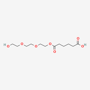 molecular formula C12H22O7 B1682542 Triethylene glycol monoadipate CAS No. 64114-59-6