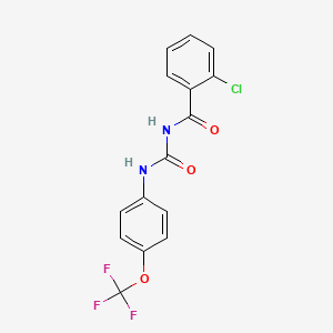 molecular formula C15H10ClF3N2O3 B1682543 Triflumuron CAS No. 64628-44-0