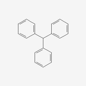 molecular formula C19H16 B1682552 三苯甲烷 CAS No. 519-73-3
