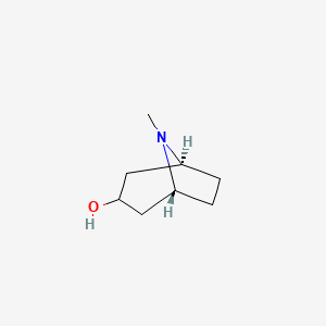 molecular formula C8H15NO B1682556 Pseudotropine CAS No. 120-29-6