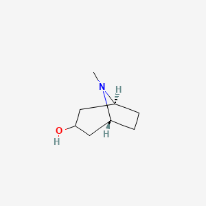 molecular formula C8H15NO B1682556 Tropine CAS No. 120-29-6