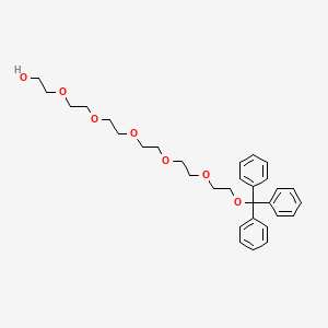 molecular formula C31H40O7 B1682558 Tr-PEG7 CAS No. 127999-16-0