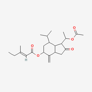 molecular formula C23H34O5 B1682564 Tussilagone CAS No. 104012-37-5
